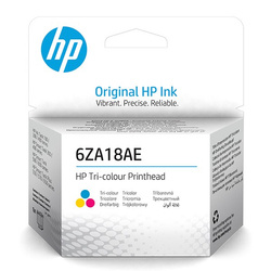 HP ORYGINALNY GŁOWICA DRUKUJĄCA 6ZA18AE, TRI-COLOR, HP SMART TANK 500, 515, 530, 615 AIO