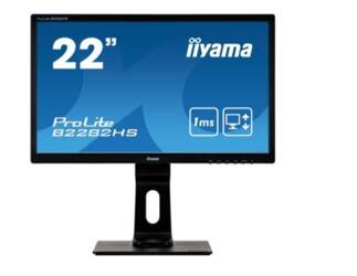 IIYAMA MONITOR 21.5 CALA B2282HS-B5 HDMI,DVI,VGA,1MS,PIVOT,ACR80M:1,2X1W