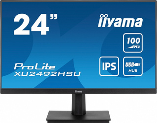 IIYAMA MONITOR 23.8 CALA XU2492HSU-B6 IPS,FHD,HDMI,DP,100HZ,4XUSB3.2,SLIM,2X2W