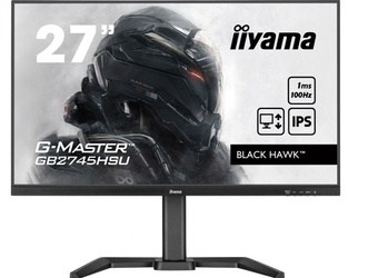 IIYAMA MONITOR 27 CALI G-MASTER GB2745HSU-B1 IPS,FHD,100HZ,1MS,2XUSB,HDMI,DP,2X2W, FREESYNC,HAS(150MM)