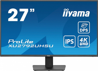 IIYAMA MONITOR 27 CALI XU2792UHSU-B6 4K,IPS,DP,HDMI,USB-C POWER DELIVERY, 350 CD, DPS