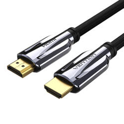 KABEL HDMI 2.1 VENTION AALBG, 8K 60HZ/ 4K 120HZ, 1,5M (CZARNY)