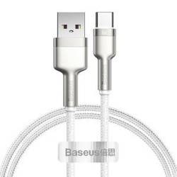 KABEL USB DO USB-C BASEUS CAFULE, 66W, 1M (BIAŁY)