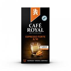 KAWA W KAPSUŁKACH CAFE ROYAL ESPRESSO FORTE 10 SZT