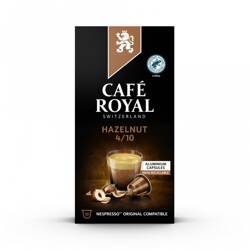 KAWA W KAPSUŁKACH CAFE ROYAL ORZECHOWE 10 SZT