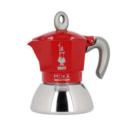 KAWIARKA BIALETTI NEW MOKA INDUCTION 2TZ CZERWONA