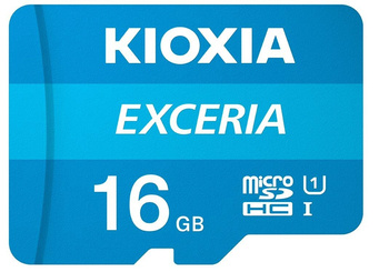 KIOXIA KARTA PAMIĘCI MICROSD 16GB M203 UHS-I U1 ADAPTER EXCERIA