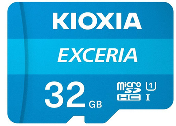 KIOXIA KARTA PAMIĘCI MICROSD 32GB M203 UHS-I U1 ADAPTER EXCERIA