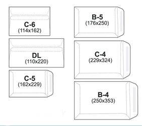 KOPERTA B4 SK NC KOPERTY 31721030/25 BIAŁA 25SZT