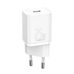 ŁADOWARKA SIECIOWA BASEUS SUPER SI QUICK CHARGER 1C 25W (BIAŁA)