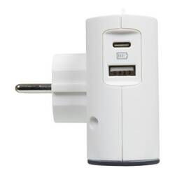 LEGRAND ROZGAŁĘZIACZ 2X2P+USB AC BIAŁO/CZARNY