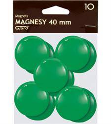 MAGNESY 40MM GRAND 130-1703 ZIELONE 10SZT