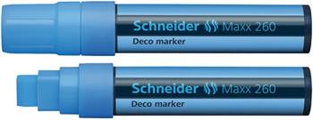 MARKER KREDOWY  SCHNEIDER MAXX 260 DECO JASNONIEBIESKI 5-15MM