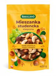 MIESZANKA STUDENCKA KLASYCZNA BAKALLAND 400G