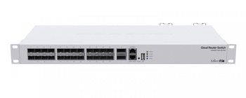 MIKROTIK PRZEŁĄCZNIK 24XSFP+ 2XQSFP+ CRS326-24S+2Q+RM