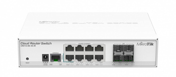 MIKROTIK PRZEŁĄCZNIK 8X1GBE 4XSFP CRS112-8G-4S-IN