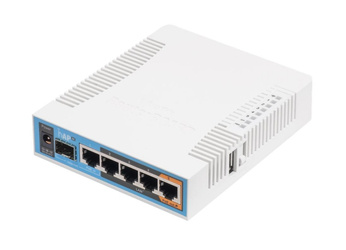 MIKROTIK PUNKT DOSTĘPOWY 2.4/5 GHZ 5GBE RB962UIGS-5HACT2HNT