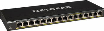 NETGEAR PRZEŁĄCZNIK NIEZARZĄDZALNY GS316PP 16X1GB POE+