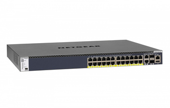 NETGEAR SWITCH M4300 24XGE(24XPOE+) 2X10GE 2XSFP+ GSM4328PA 550W