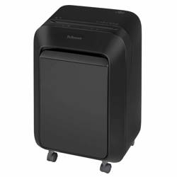 NISZCZARKA A4 FELLOWES LX211 5050201 CZARNA 15KRT ŚCINKI 2X12MM 23 LITRY