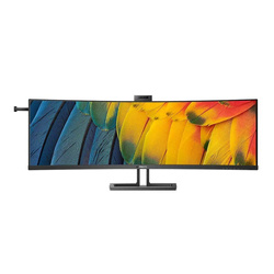 PHILIPS MONITOR 45 CALI 45B1U6900CH VA CURVED HDMIX2 DP USB-C HDR HAS KAMERA