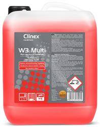 PREPARAT DO MYCIA ŁAZIENEK I SANITARIATÓW CLINEX W3 MULTI 5L