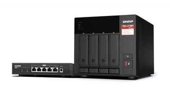 QNAP ZESTAW TS-473A-SW5T + QSW-1105-5T