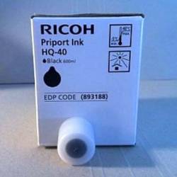 RICOH ORYGINALNY INK / TUSZ 817225, BLACK, 600 RICOH JP4500, JP4550