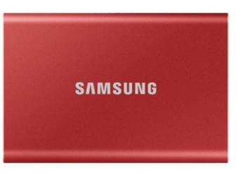 SAMSUNG DYSK PORTABLE T7 2TB USB3.2 GEN.2 CZERWONY