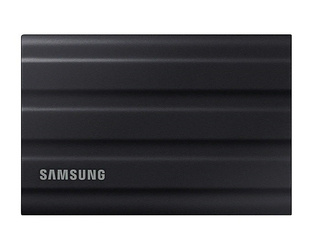 SAMSUNG DYSK SSD ZEWNĘTRZNY PORTABLE SSD T7 SHIELD CZARNY USB3.2