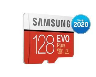 SAMSUNG KARTA PAMIĘCI MB-MC128KA/EU 128GB EVO+ MSD +ADAPTER