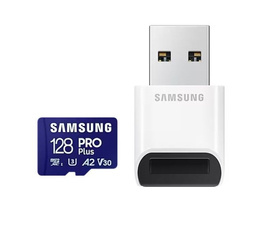 SAMSUNG KARTA PAMIĘCI MICROSD PRO+ MB-MD128SB/WW 128GB + CZYTNIK