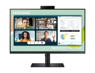 SAMSUNG MONITOR 24 CALE LS24A400VEUXEN IPS 1920 X 1080 FHD 16:9 1XD-SUB 1XHDMI 1XDP GŁOŚNIKI PŁASKI 3Y