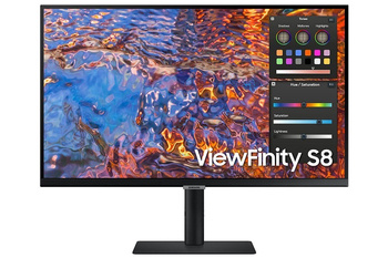 SAMSUNG MONITOR 27 CALI LS27B800PXUXEN IPS 3840X2160 UHD 16:9 1XHDMI 1XUSB-C (90W) 1XDP LAN (RJ45) 5MS HAS+PIVOT PŁASKI 3Y