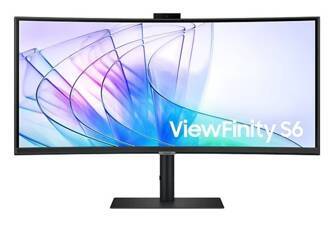 SAMSUNG MONITOR 34 CALE LS34C652VAUXEN VA 3440X1440 UWQHD 21:9 1XHDMI 1XDP 1XUSB-C (90W) 2XUSB 3.0 LAN (RJ45) 5MS HAS WEBCAM GŁOŚNIKI ZAKRZYWIONY 3YRS