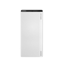 SAVIO POWER BANK 10000 MAH, BIAŁY, BA-04