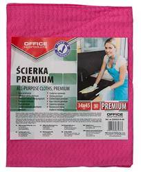 ŚCIERECZKA WISKOZOWA PREMIUM OFFICE PRODUCTS MIX KOLORÓW 34X45CM 3 SZT