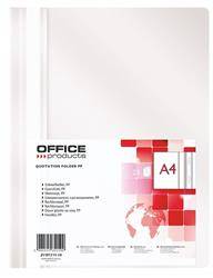 SKOROSZYT A4 OFFICE PRODUCTS MIĘKKI BIAŁY PP 100/170MIKR