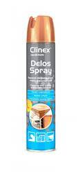 SPRAY DO PIELĘGNACJI I CZYSZCZENIA MEBLI DREWNIANYCH CLINEX DELOS SHINE 300ML