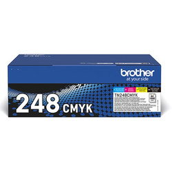 TONER ORYGINALNY BROTHER TN-248VAL,  ZESTAW CMYK, 4 X 1000 STRON