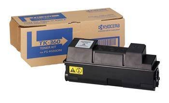 TONER ORYGINALNY KYOCERA TK360 TK360=1T02J20EUC CZARNY 20000 STRON