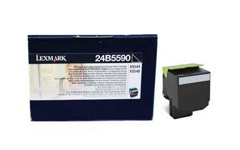 TONER ORYGINALNY LEXMARK 24B5590 CZARNY 6000 STRON