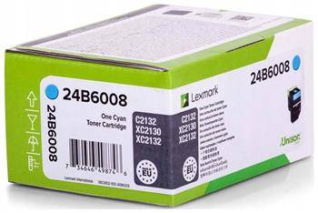 TONER ORYGINALNY LEXMARK 24B6008 CYAN 3000 STRON