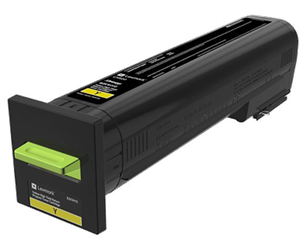 TONER ORYGINALNY LEXMARK 72K20YE YELLOW 8000 STRON