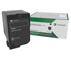 TONER ORYGINALNY LEXMARK 73B20K0 CZARNY 20000 STRON