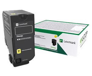 TONER ORYGINALNY LEXMARK 73B20Y0 YELLOW 15000 STRON