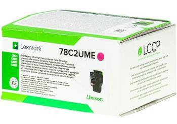 TONER ORYGINALNY LEXMARK 78C2UME MAGENTA 7000 STRON