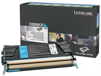 TONER ORYGINALNY LEXMARK C5200CS  CYAN 1500 STRON