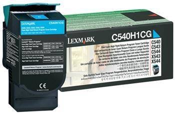 TONER ORYGINALNY LEXMARK C540H1CG CYAN 2000 STRON