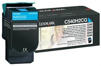 TONER ORYGINALNY LEXMARK C540H2CG CYAN 2000 STRON